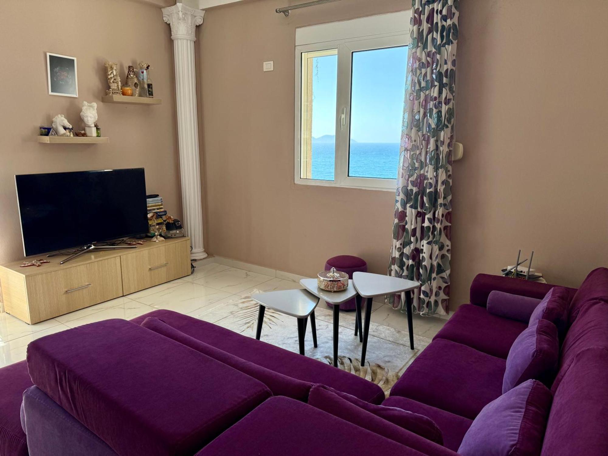 Spectacular Seaview Apartment Вльора Екстер'єр фото